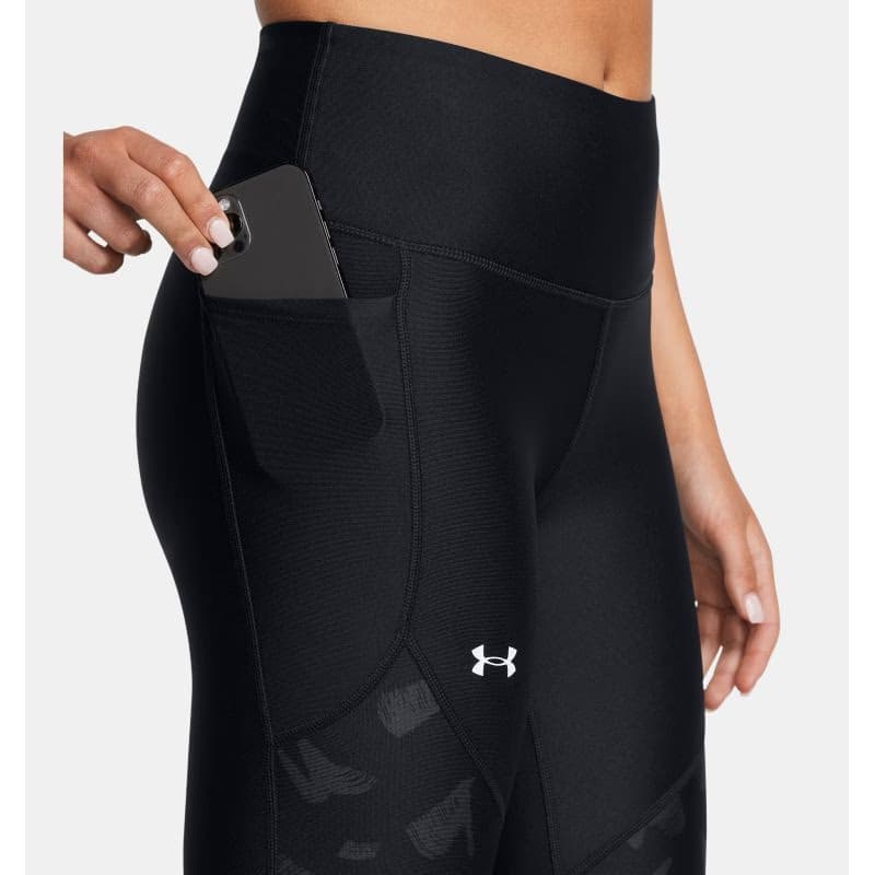 Dámske legíny UNDER ARMOUR Tech Print Panel Ankle Leg-BLK 5
