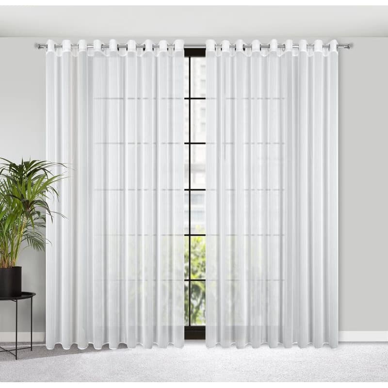 ArtFir Záclona KALIA K | biela 300 x 260 cm 2