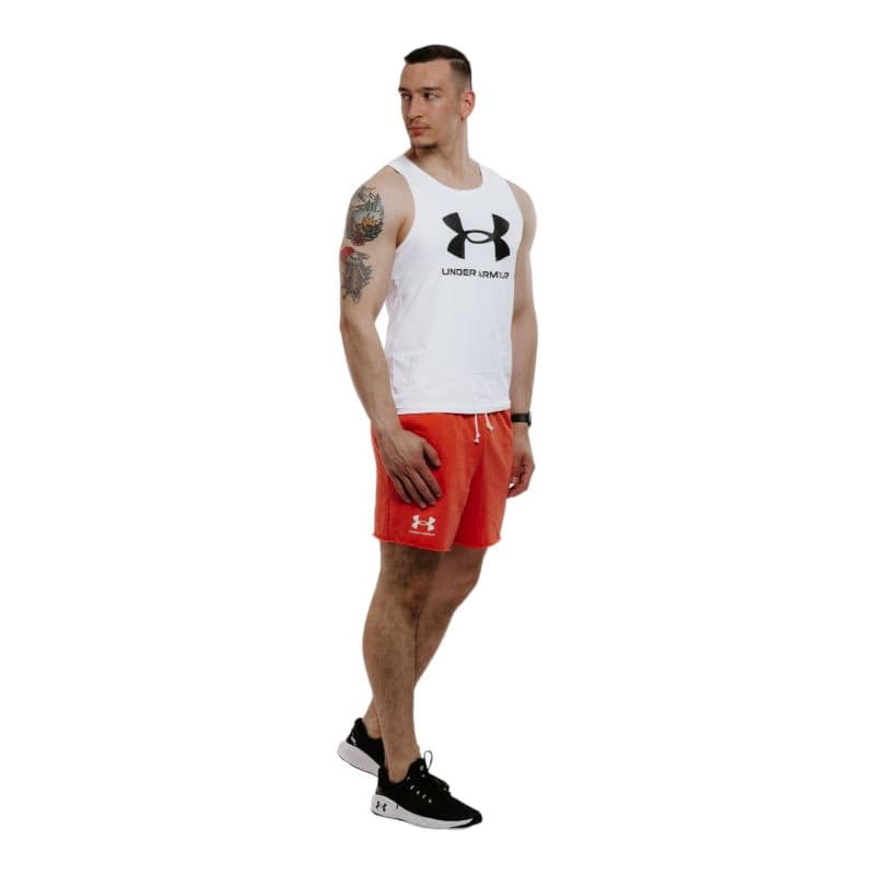 Pánske teplákové kraťasy UNDER ARMOUR UA Rival Terry 6in Short-PNK 2