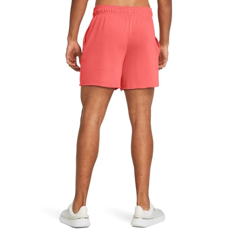Pánske teplákové kraťasy UNDER ARMOUR UA Rival Terry 6in Short-PNK 5