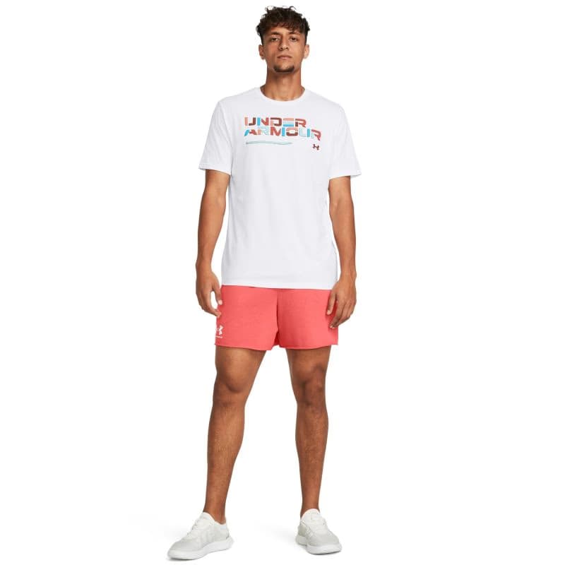 Pánske teplákové kraťasy UNDER ARMOUR UA Rival Terry 6in Short-PNK 6