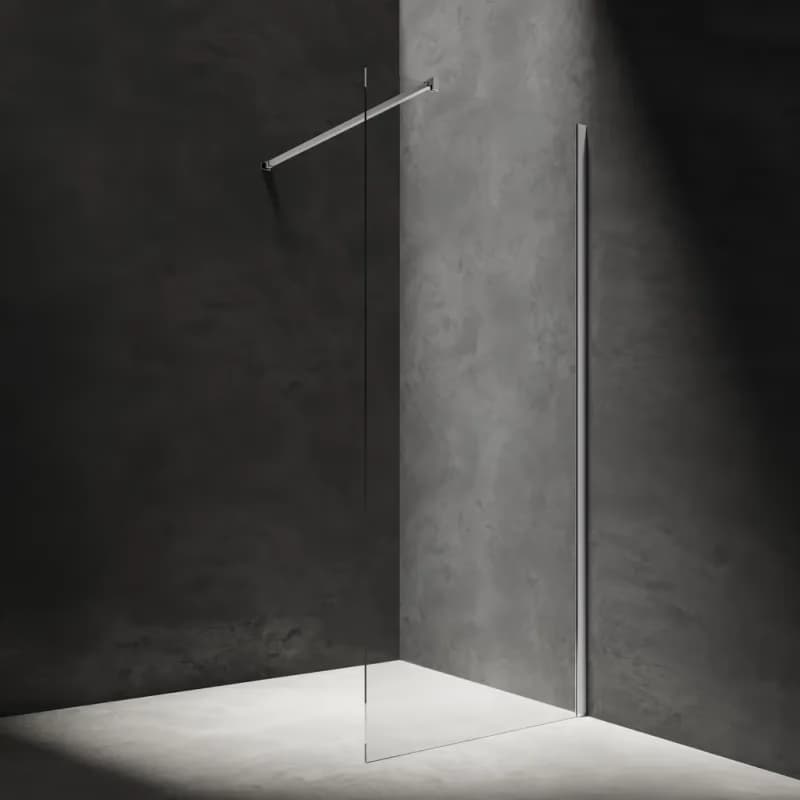 OMNIRES - MARINA walk-in, 80 cm chróm / transparent /CRTR/ DNR80XCRTR 2