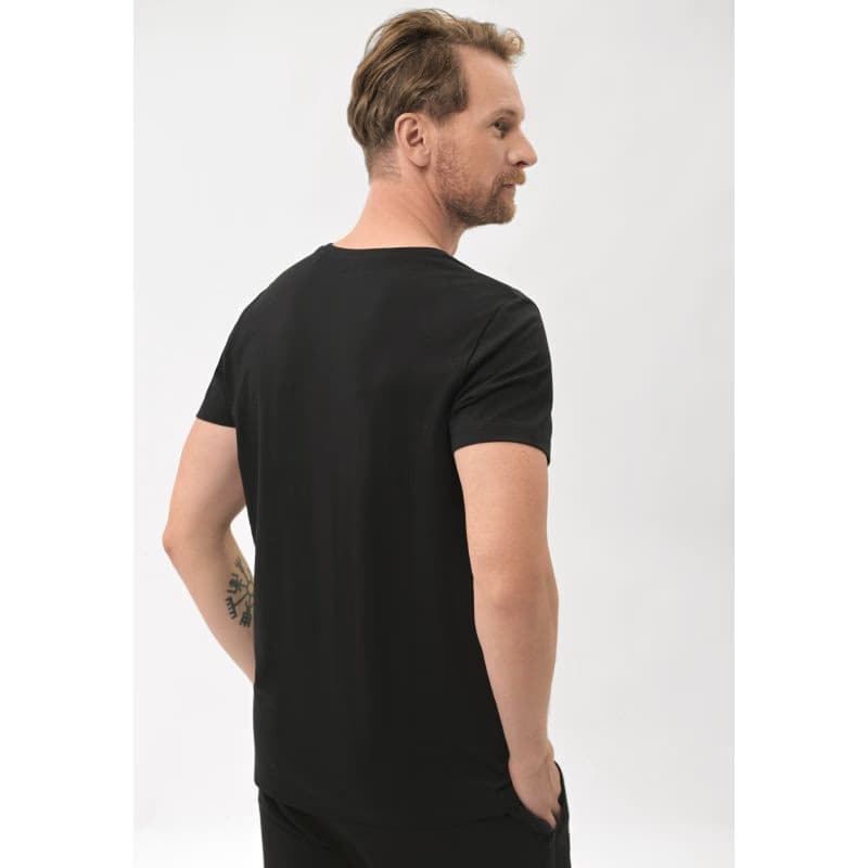Pánske tričko s krátkym rukávom VOLCANO SUNSET-700-BLACK 3