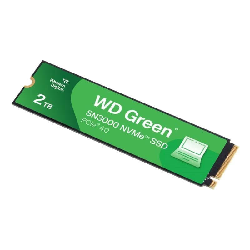 WD GREEN SSD 2TB SN3000 Powered by SanDisk, PCI Gen4x4, M.2 2280, (R:5000/W:4200 MB/s) 3