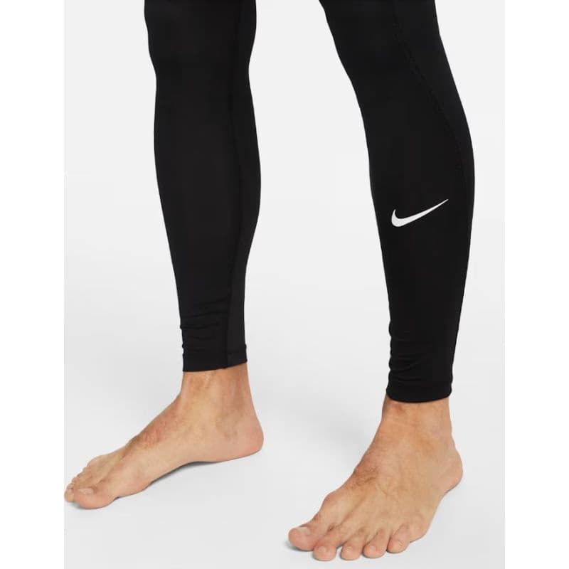 Pánske kompresné legíny NIKE M NP DF TIGHT BLACK WHITE 5