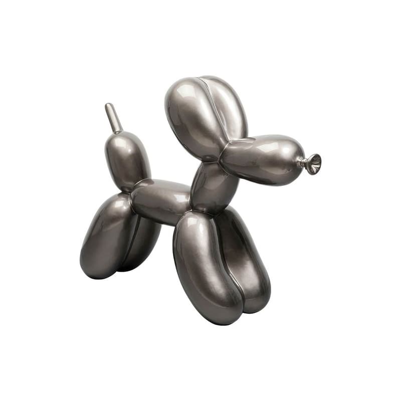 Balloon Dog soška sivá 118 cm