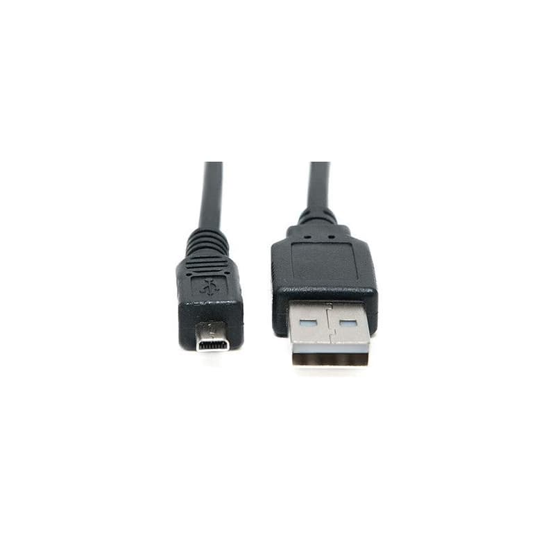 USB kabel (2.0), USB A samec - 8-pin samec, 25947, 1.8m, černý, PANASONIC, DOPRODEJ 2