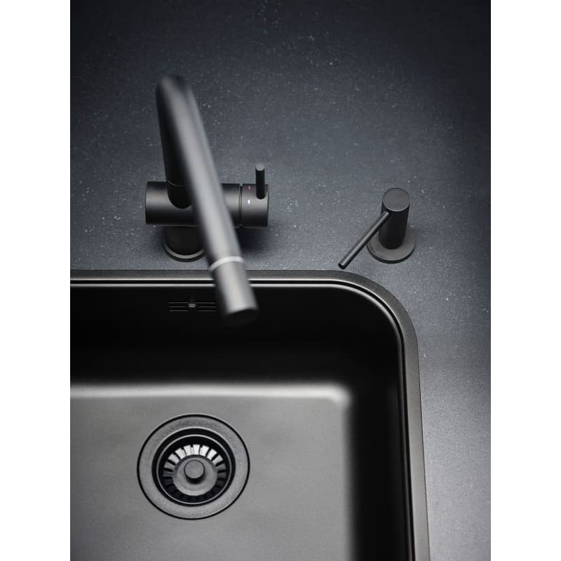 Dávkovač mydla Reginox R35450, Jet Black / čierny R35450 2