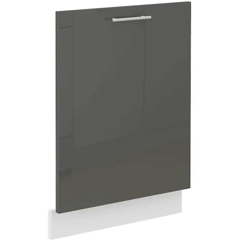 Kuchynská skrinka Lara čelo umývačky riadu 713x596 MDF Šedá lesk