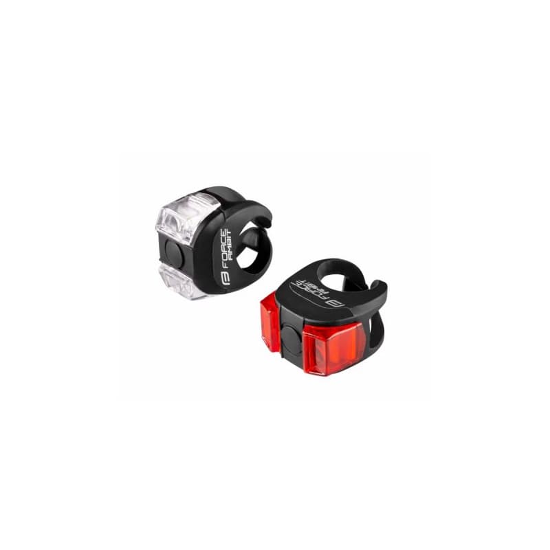 Svetlo na bicykel FORCE F AMBIT BATTERY FRONT REAR 1