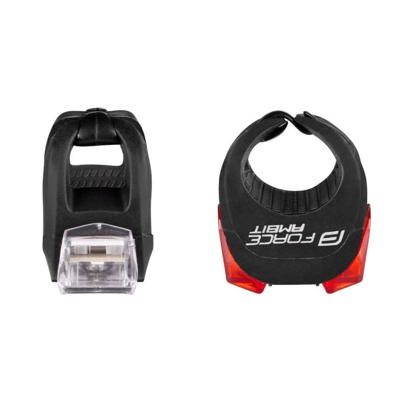 Svetlo na bicykel FORCE F AMBIT BATTERY FRONT REAR 2
