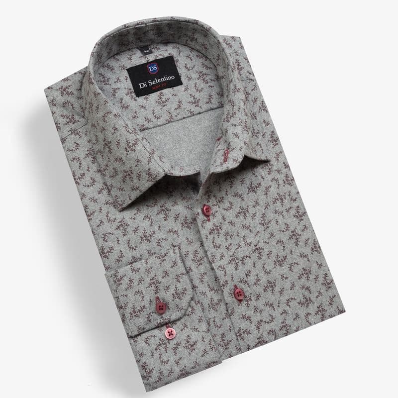 Trendová košeľa so vzorom v SLIM FIT strihu YORKSHIRE 4