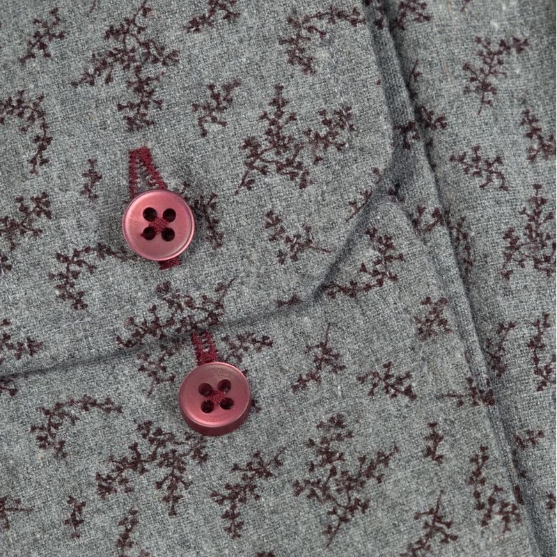 Trendová košeľa so vzorom v SLIM FIT strihu YORKSHIRE 5