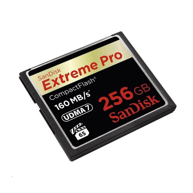 SanDisk Compact Flash 256GB Extreme Pro (160MB/s) VPG 65, UDMA 7 1