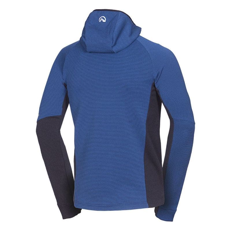 Pánska turistická mikina so zipsom NORTHFINDER EGON 811darkblueblack 5