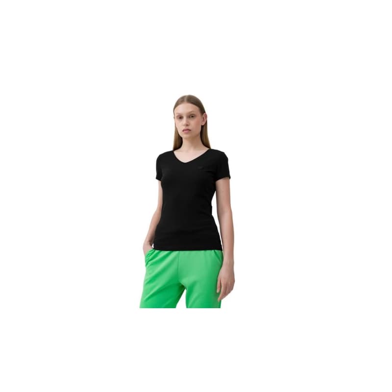 Dámske tričko s krátkym rukávom 4F TSHIRT F730-20S-DEEP BLACK