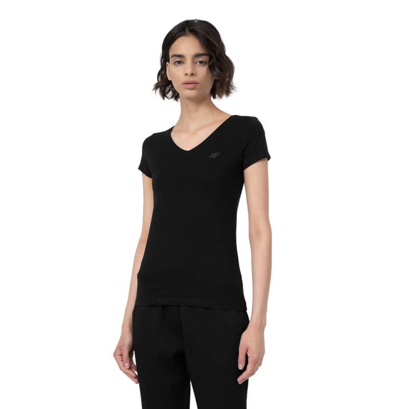 Dámske tričko s krátkym rukávom 4F TSHIRT F730-20S-DEEP BLACK 4