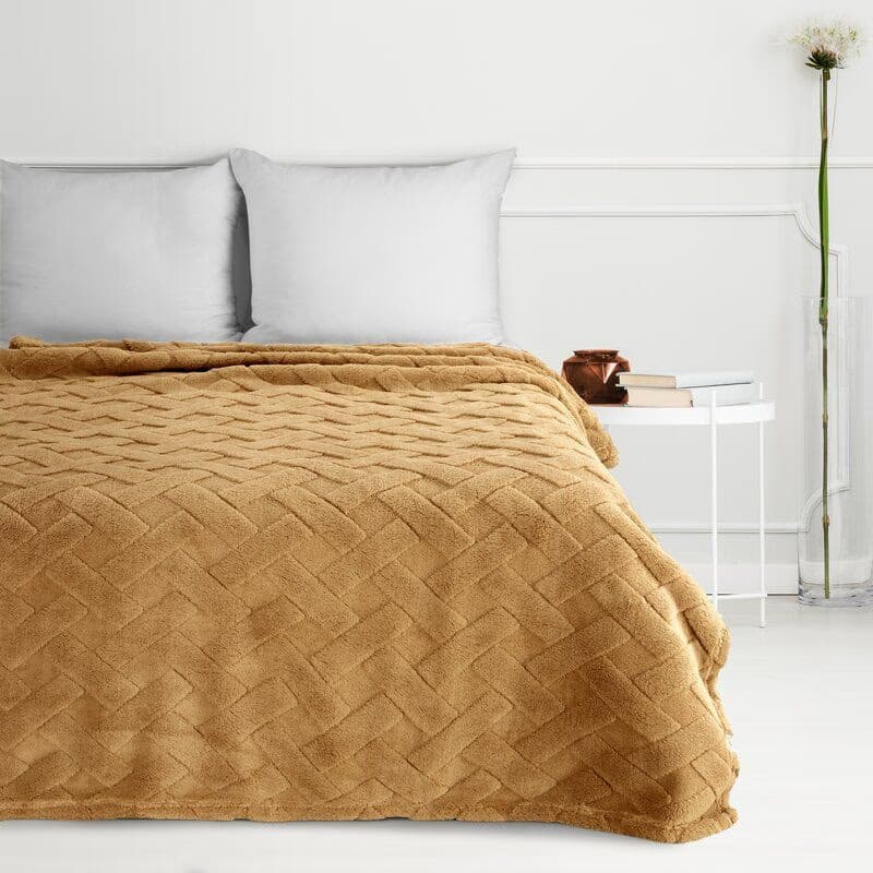 ArtFir Deka CARO | medová 200 x 220 cm 2