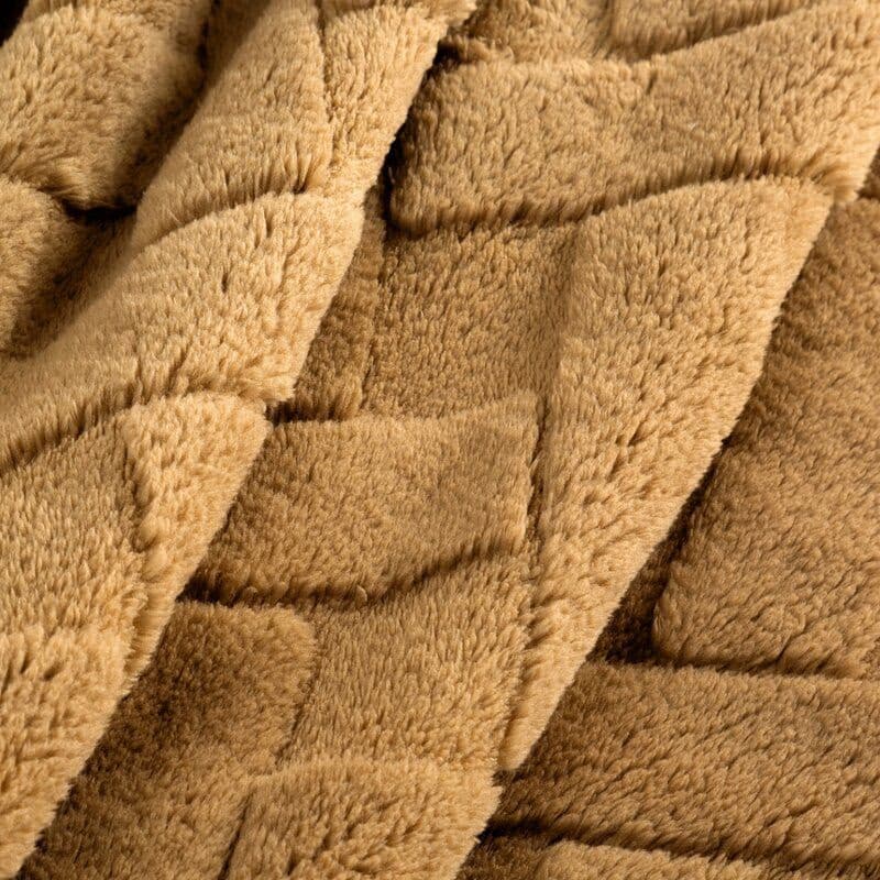 ArtFir Deka CARO | medová 200 x 220 cm 6