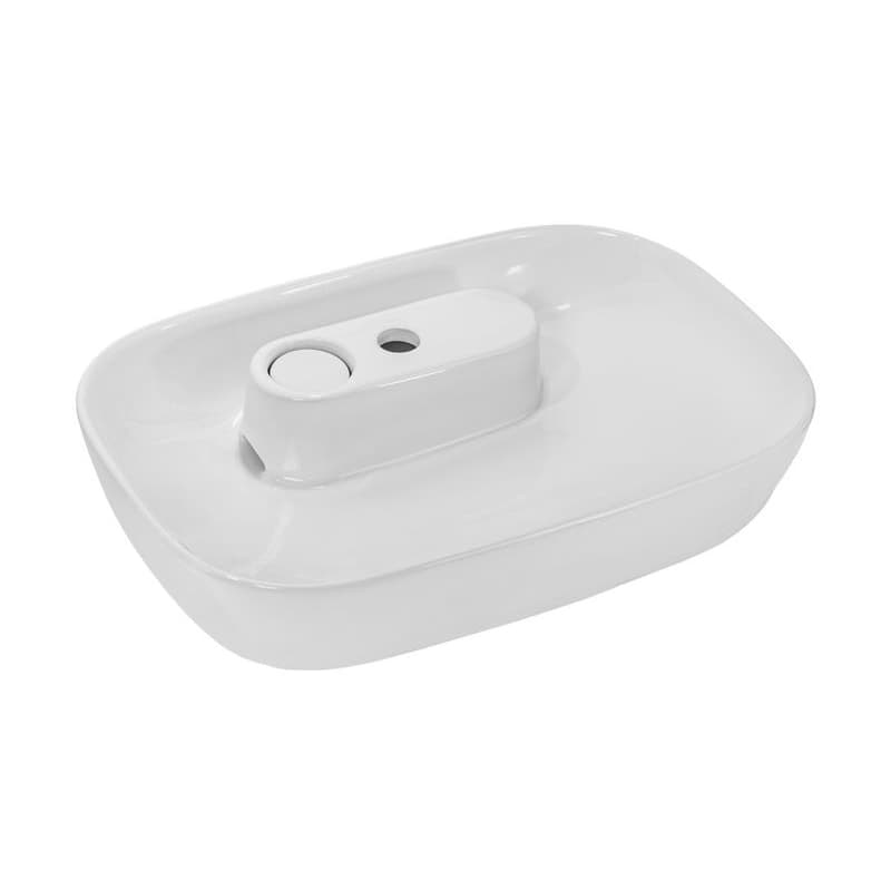 ArtCom Keramické umývadlo POLA | biely lesk 60 cm