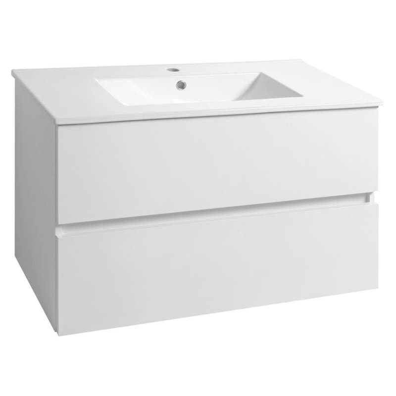AQUALINE - PANEDA umývadlová skrinka 89,5x55x45,2cm, biela PN290