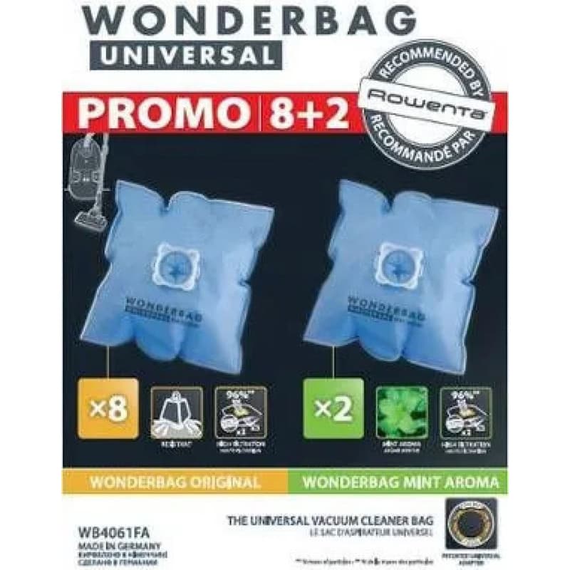 WB4061FA Vrecká DO VYSÁVAČA WONDERBAG 4