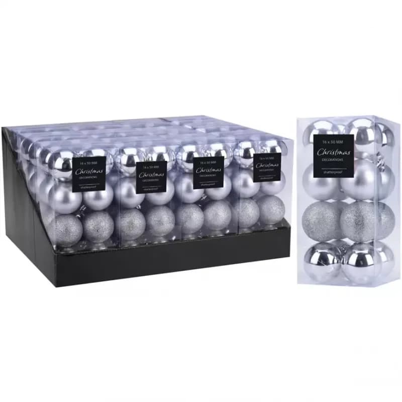 Gule 16 ks x 50 mm silver CAN204410 1