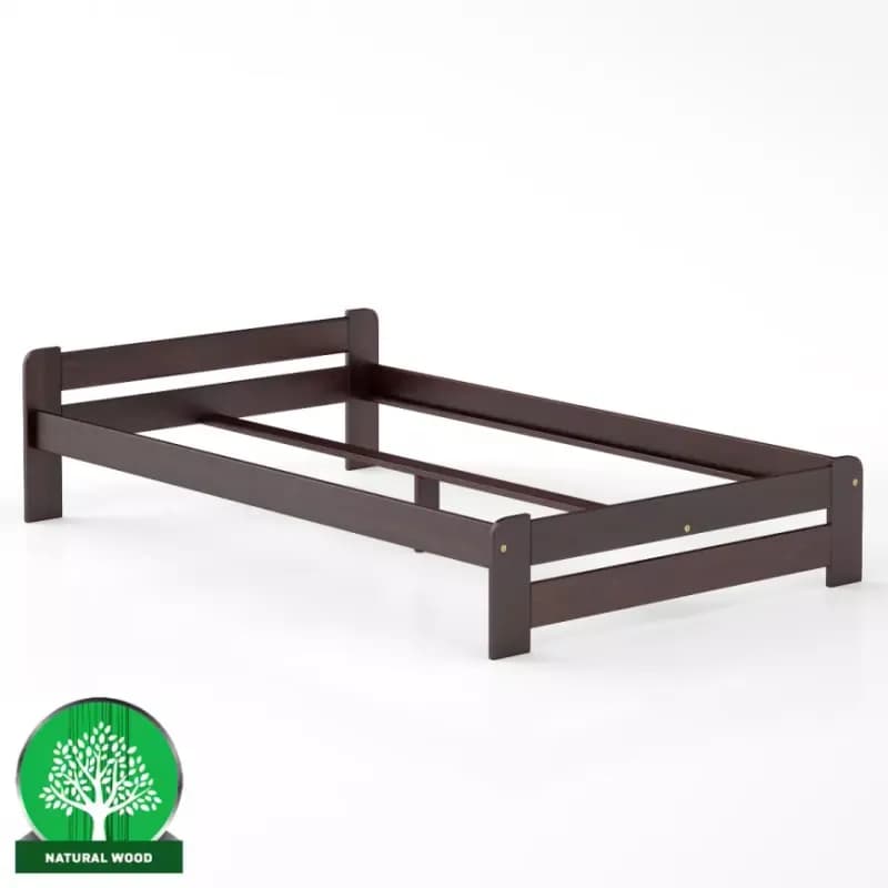 Posteľ borovica LK099–140x200 orech 1