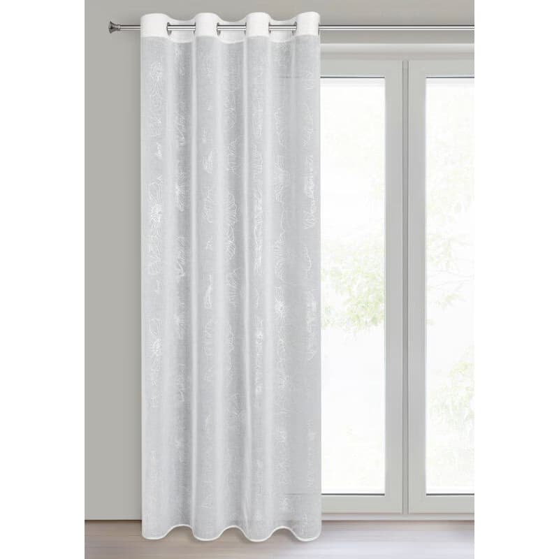 ArtFir Záclona SAGA K | biela 140 x 250 cm 2
