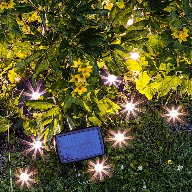 Solárne zemné svietidlá LED, 10 ks 1
