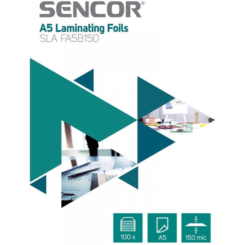 SLA FA5B150 Fólia A5 150mic 100ks SENCOR 2