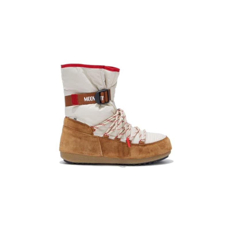 Dámske vysoké zimné topánky MOON BOOT LOOP SUEDE, 001 cognac sand red