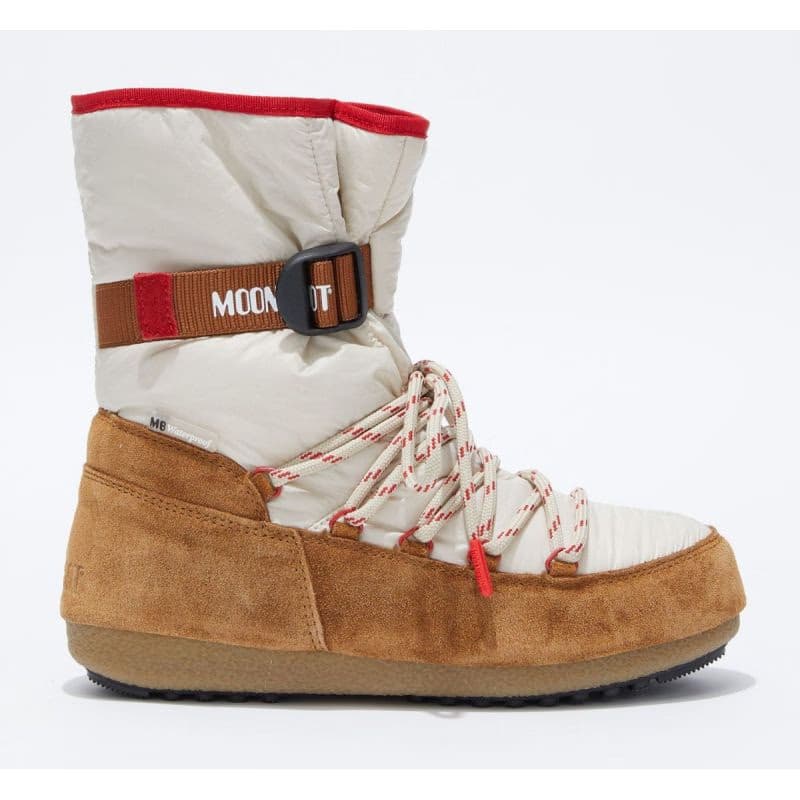 Dámske vysoké zimné topánky MOON BOOT LOOP SUEDE, 001 cognac sand red 2