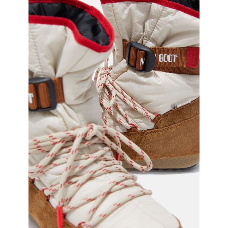 Dámske vysoké zimné topánky MOON BOOT LOOP SUEDE, 001 cognac sand red 4