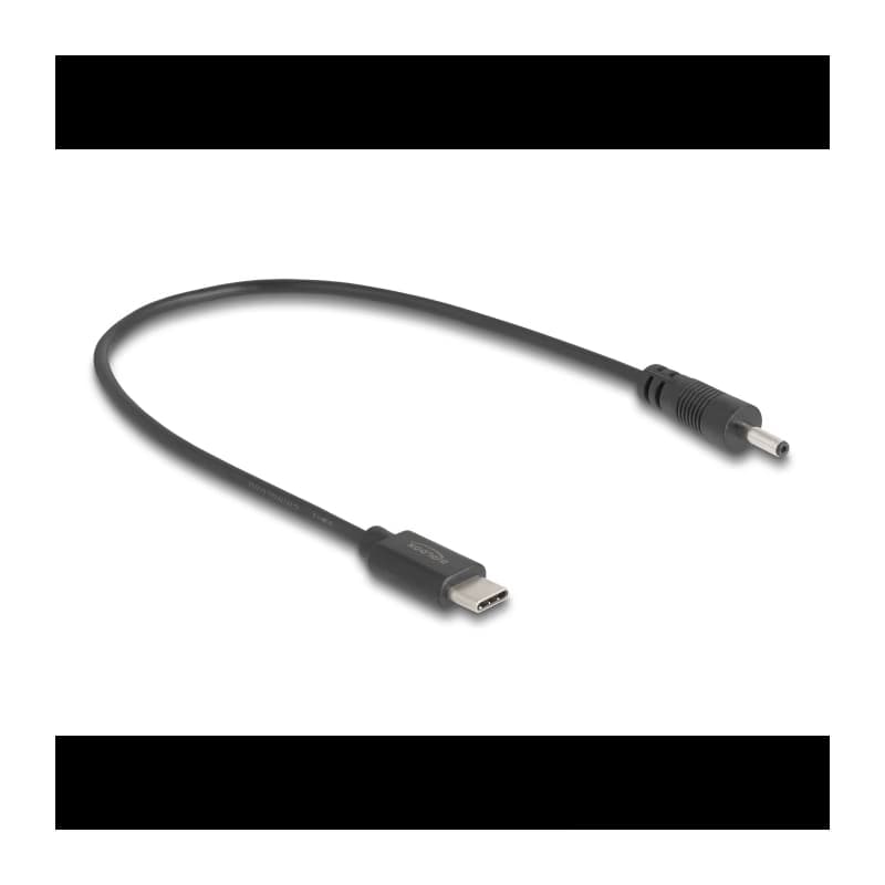 USB-C kábel na DC 3,0 x 1,1 mm samec 27 cm Delock 85403 1