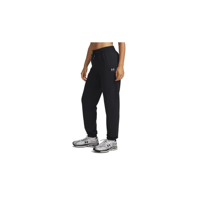Dámske tepláky UNDER ARMOUR Sport Terry Jogger-BLK 1