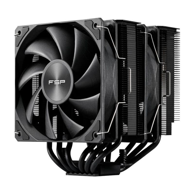 FSP Chladič CPU MP7-B Dual, 120mm FDB Fan, Black 6