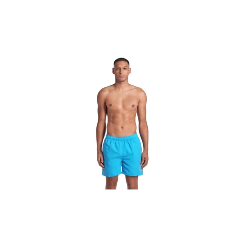 Pánske plavky ARENA FUNDAMENTALS LOGO BOXER R-TURQUOISE-PARROT 1