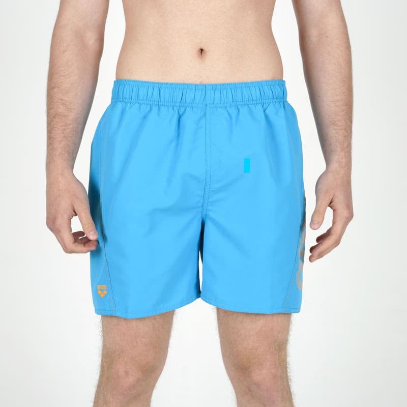 Pánske plavky ARENA FUNDAMENTALS LOGO BOXER R-TURQUOISE-PARROT 2