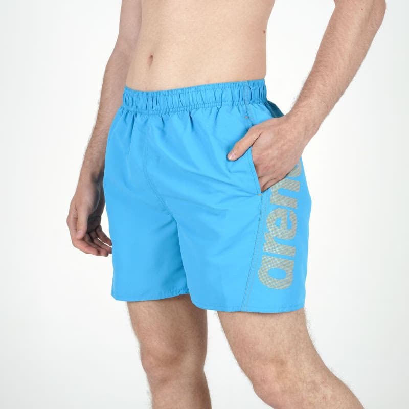 Pánske plavky ARENA FUNDAMENTALS LOGO BOXER R-TURQUOISE-PARROT 3
