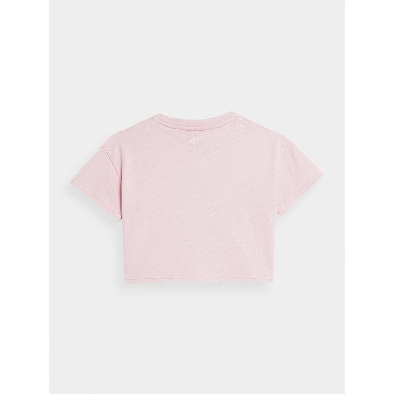 Dievčenské tričko s krátkym rukávom 4F JUNIOR TSHIRT F393-56S-LIGHT PINK 3