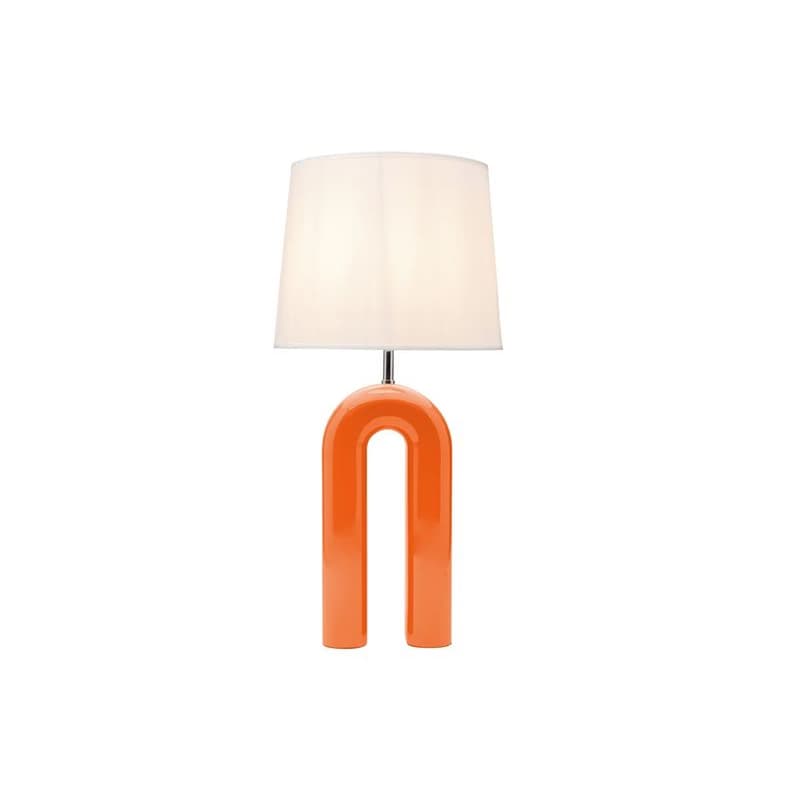 Stolová lampa Eliano oranžová 53 cm 1