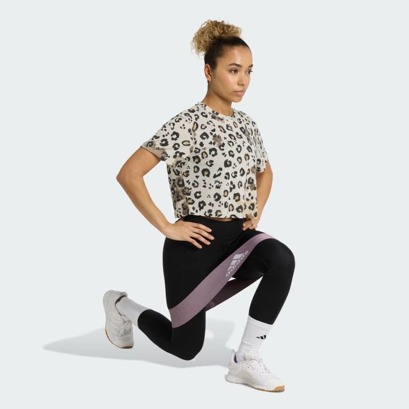 Dámske tričko s krátkym rukávom ADIDAS WE T-SHIRT AOP WONALU PRINT 4