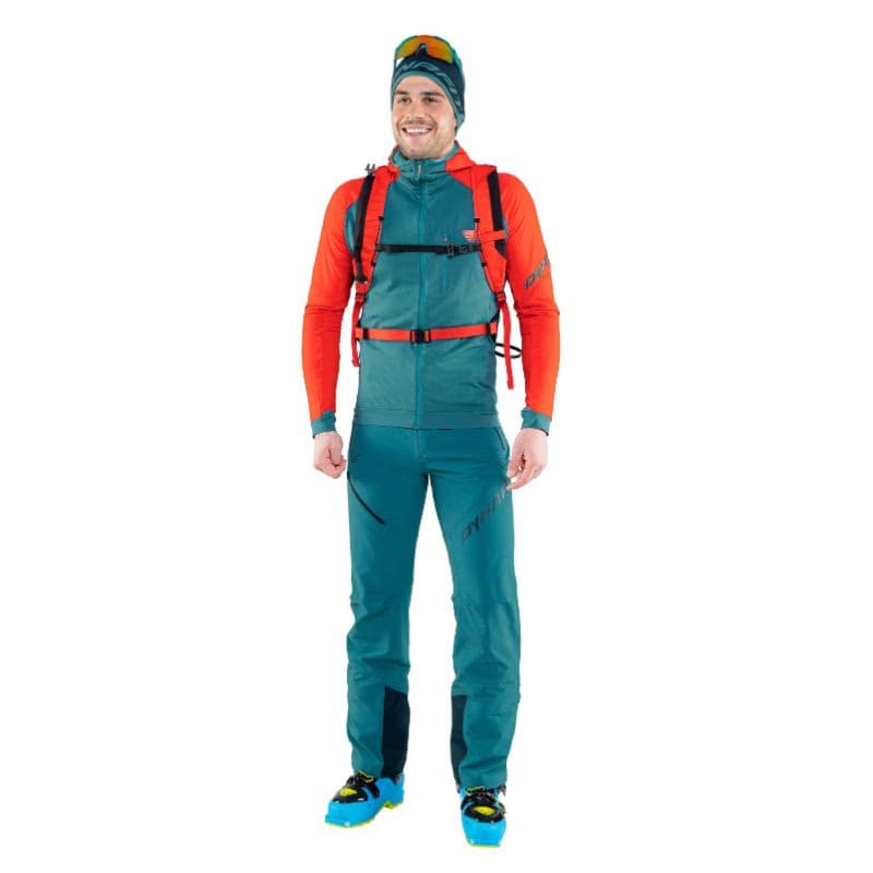 Pánske nohavice na skialp DYNAFIT Mercury Dynastretch M Pants-8161-mallard blue 2