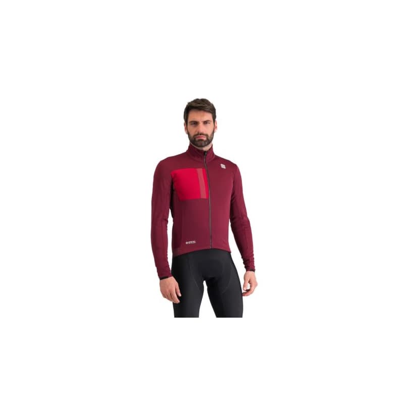 Pánska cyklistická bunda SPORTFUL Super jacket, red wine 1