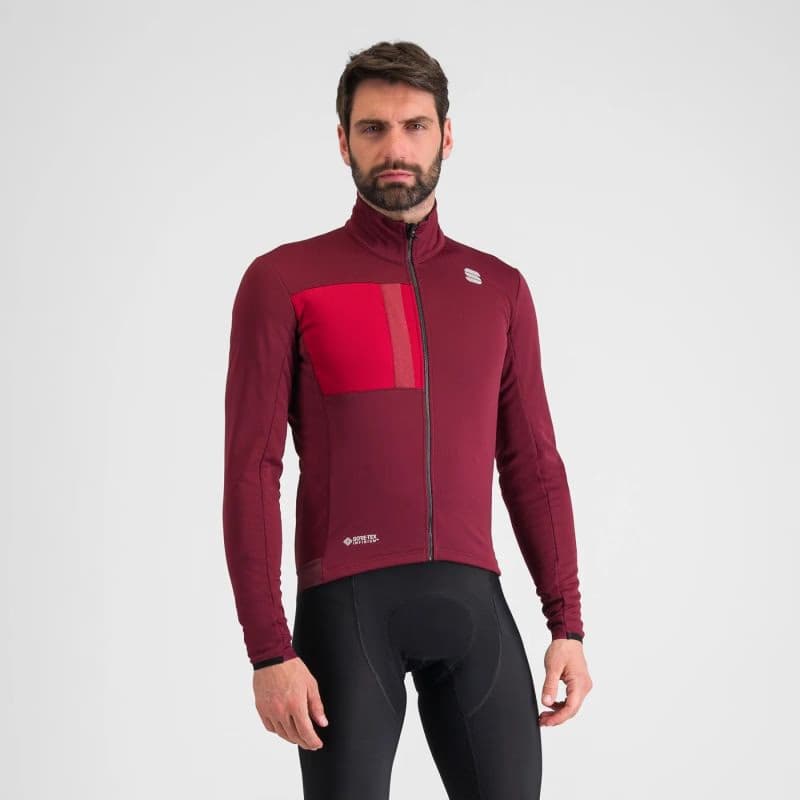 Pánska cyklistická bunda SPORTFUL Super jacket, red wine 2