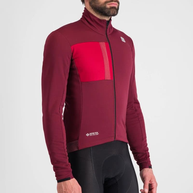 Pánska cyklistická bunda SPORTFUL Super jacket, red wine 4