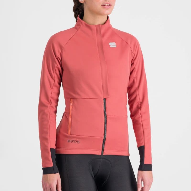 Dámska cyklistická bunda SPORTFUL Super w jacket, dusty red 4