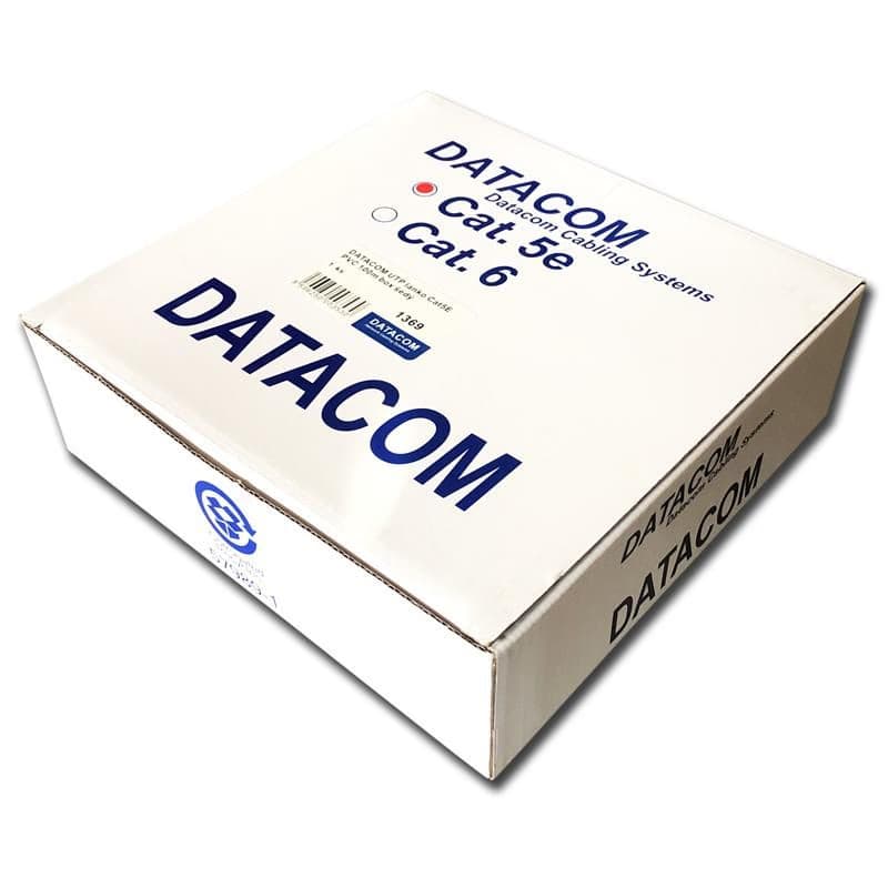 DATACOM UTP flex, Cat5e PVC, sivý, 100m, lanko 2