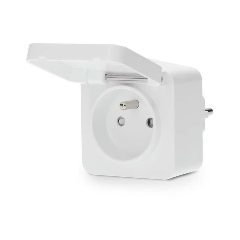 ZBPO130EWT -Inteligentná zásuvka Smartlife 3680W/230V/ Typ E/16A Wi-Fi Tuya IP44 ZBPO130EWT 1